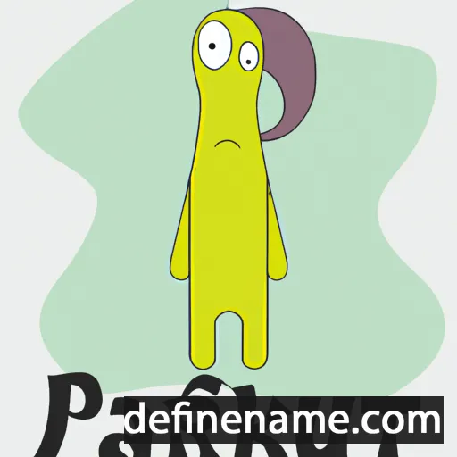 cartoon of the name Patrekur