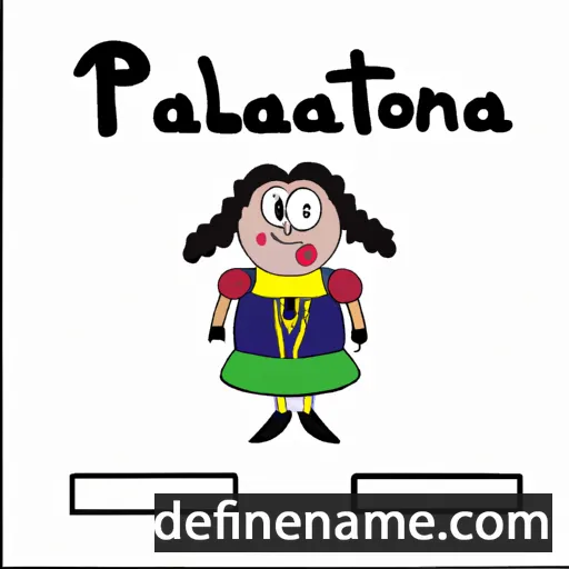 cartoon of the name Patronilla