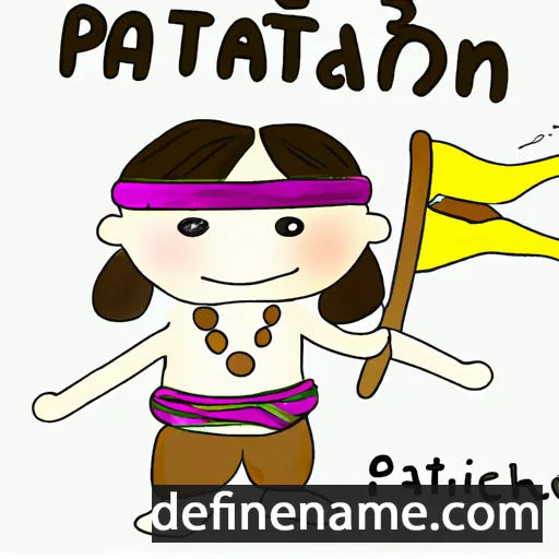 cartoon of the name Patsakon