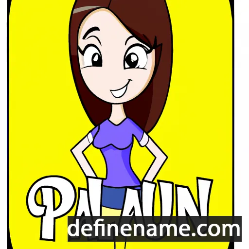 cartoon of the name Paulyn