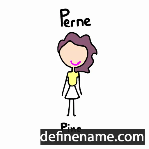 Périne cartoon