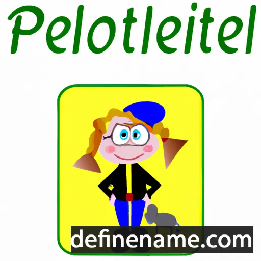 cartoon of the name Pétronnille