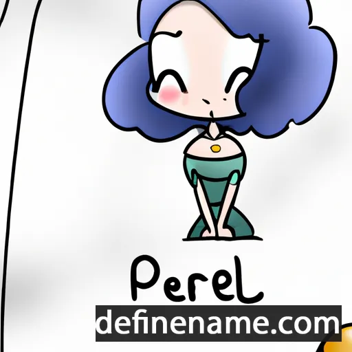 cartoon of the name Pērle