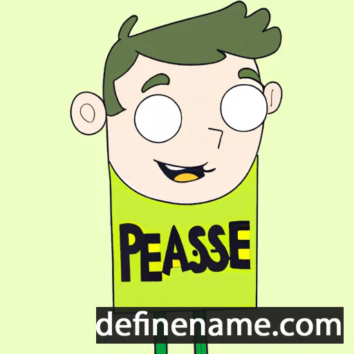 cartoon of the name Pearse