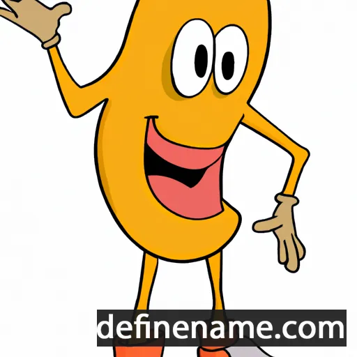 cartoon of the name Peedu