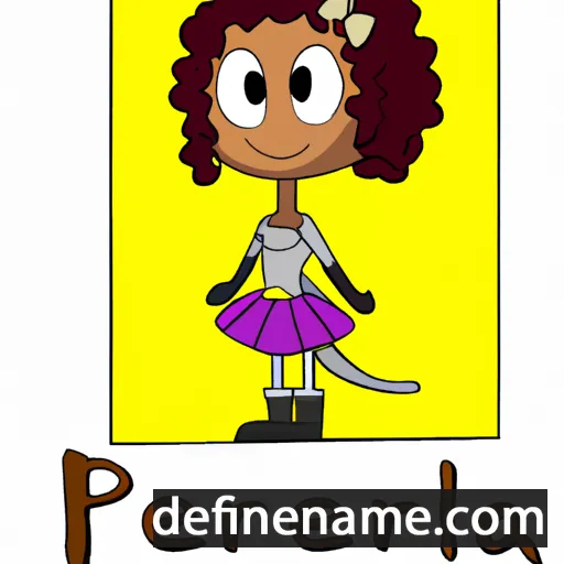 cartoon of the name Peironèla