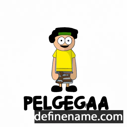 cartoon of the name Pelagi