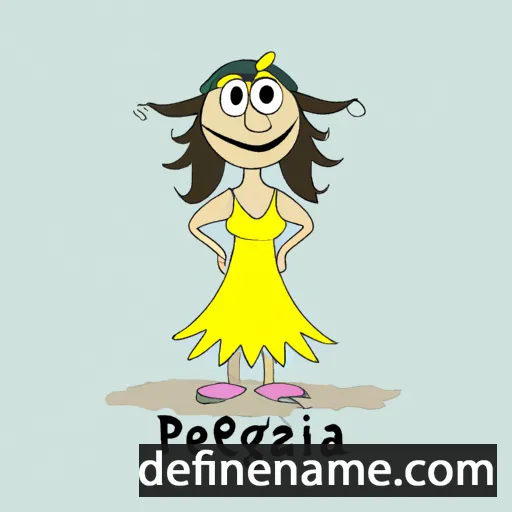 cartoon of the name Pelagija