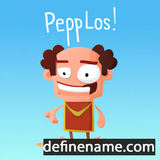 Pelops cartoon