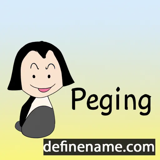 Peng-li cartoon