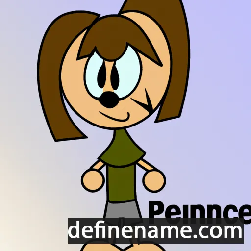 cartoon of the name Pennie