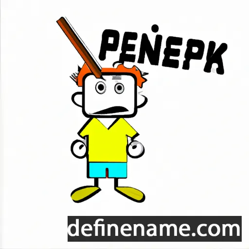 cartoon of the name Penpak