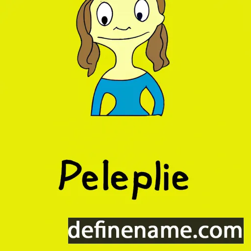 cartoon of the name Pepeline