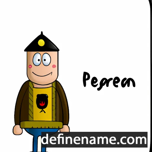 Peregrijn cartoon