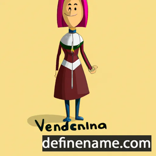 cartoon of the name Peregrina