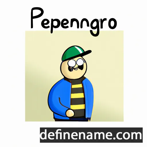 Pergentino cartoon