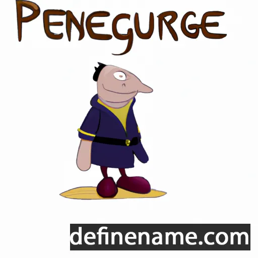 cartoon of the name Perigune