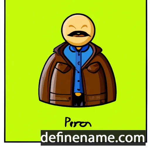 cartoon of the name Perran