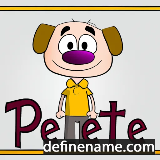 cartoon of the name Perrete