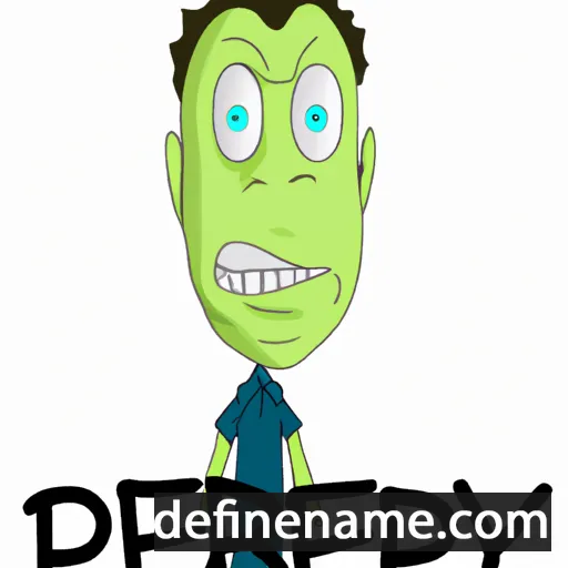 cartoon of the name Perrey