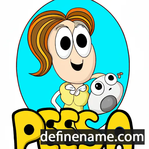 cartoon of the name Pessa