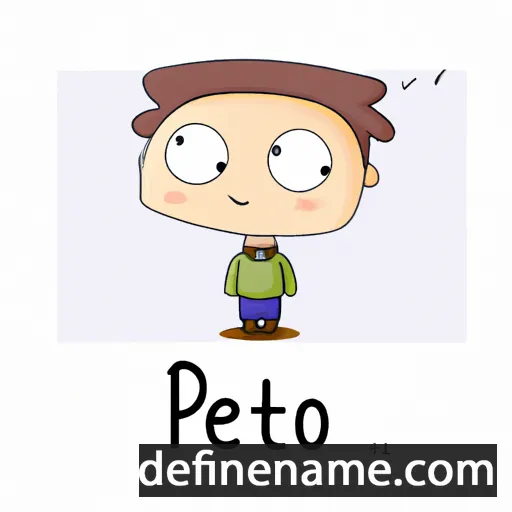 cartoon of the name Petito