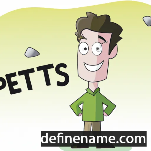 cartoon of the name Petres