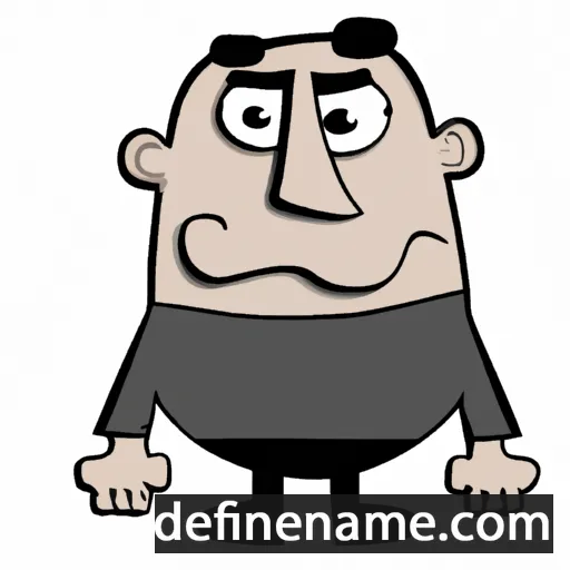 cartoon of the name Petrislav