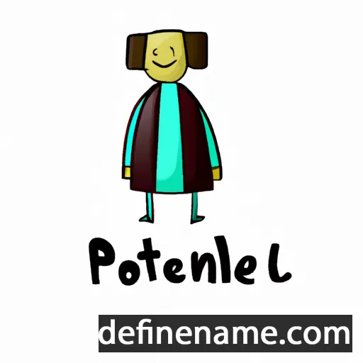 cartoon of the name Petronel