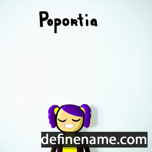 cartoon of the name Petroniya