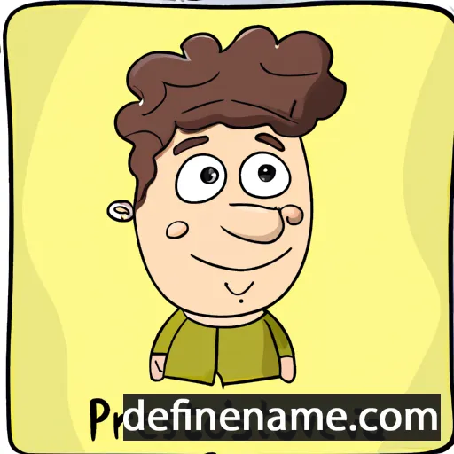 cartoon of the name Petroslav