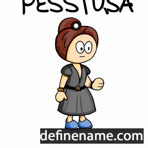 cartoon of the name Petrussa