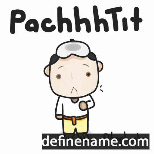 cartoon of the name Phaithun