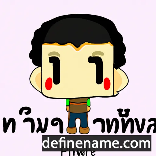 cartoon of the name Phaiwan