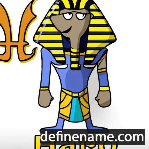 Pharaoh cartoon