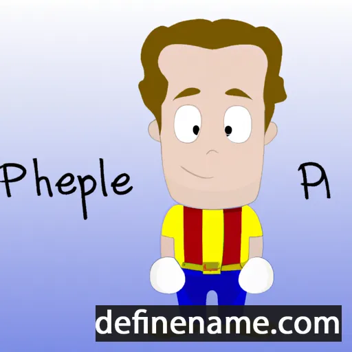 cartoon of the name Phelippe