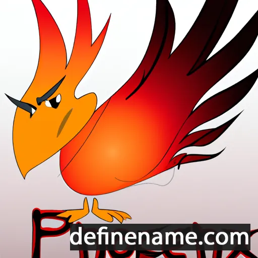 Pheonix cartoon