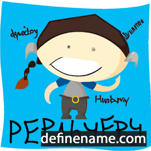 cartoon of the name Pheraby