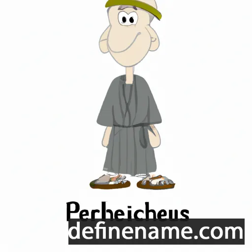 cartoon of the name Pherecrates