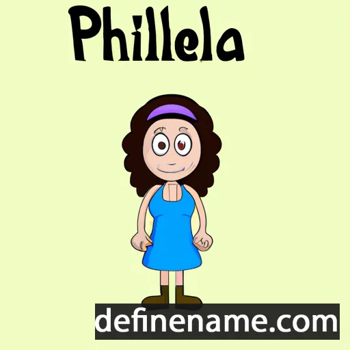 Philena cartoon