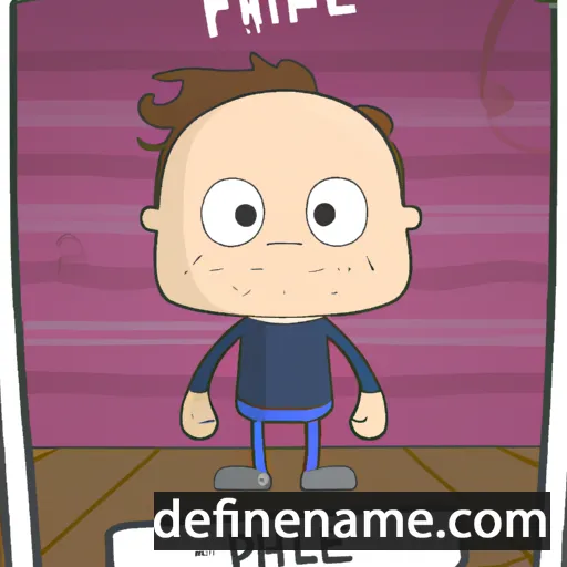 cartoon of the name Philipe