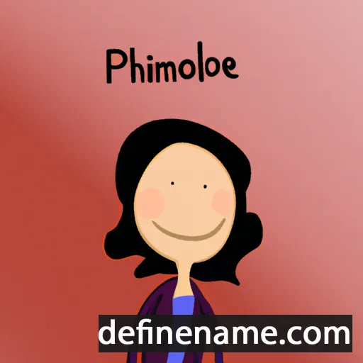 Philomèle cartoon