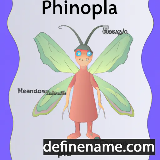 cartoon of the name Philonilla