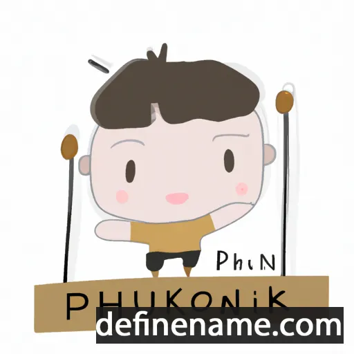 Phoukhong cartoon