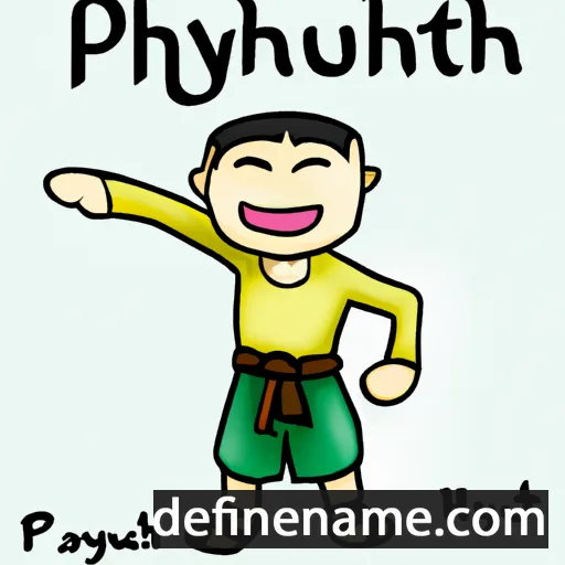 Phoutthaxay cartoon