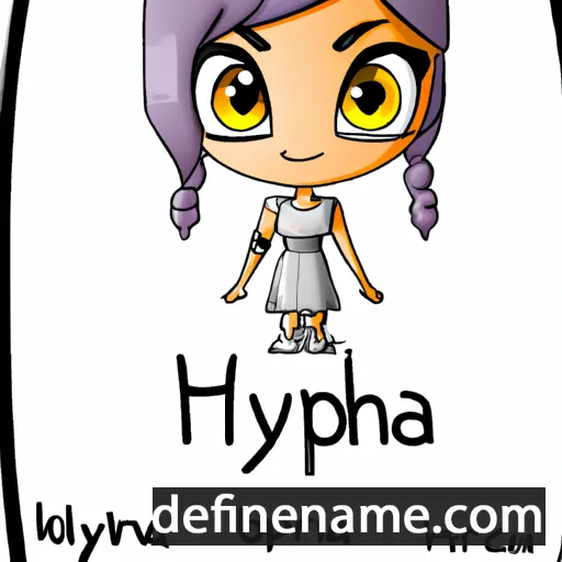 cartoon of the name Phyra