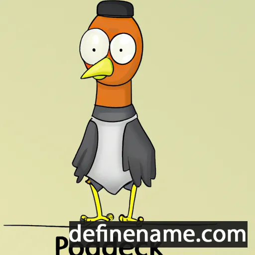 cartoon of the name Pidcock