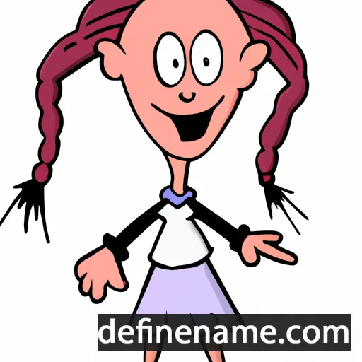 cartoon of the name Piérine