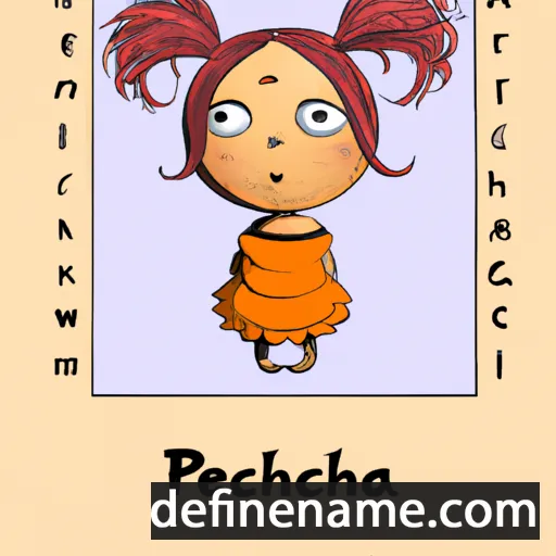 cartoon of the name Piechna