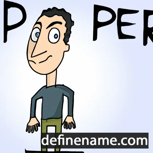 cartoon of the name Piere